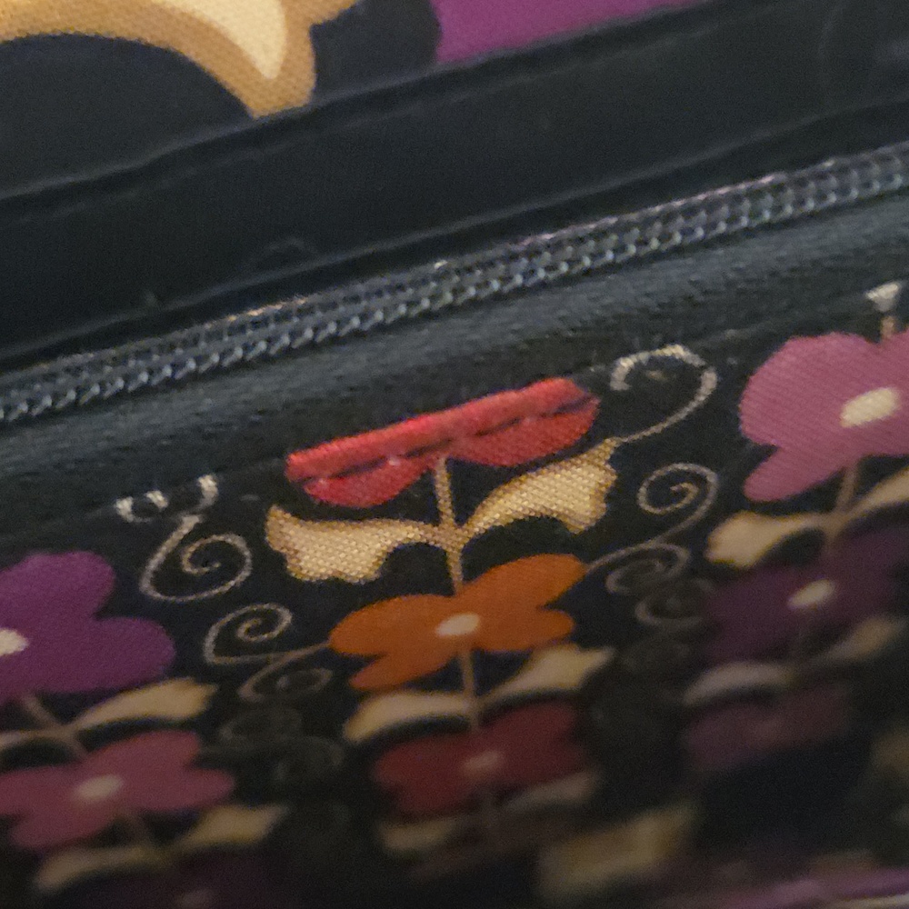 Vera Bradley Floral Quilted Wallet - Picture 2 of 3